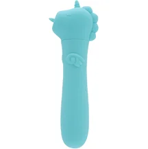 Вибропуля Unihorn Usb Mount'n Peak со стимуляцией язычком голубая