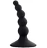 Анальная ёлочка на присоске Popo Pleasure by Toyfa Bootes чёрная фото 1