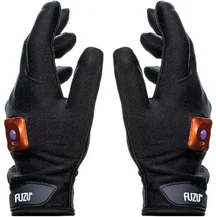 Массажные перчатки с вибрацией Fuzu Vibrating Massage Glove M чёрные