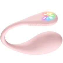 Интерактивное виброяйцо с управлением через приложение Kiiroo Spot розовое