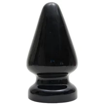 Огромная анальная пробка Titanmen Ass Master чёрная