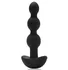 Анальные шарики с 2 моторчиками B-Vibe Triplet Anal Beads чёрные фото 1