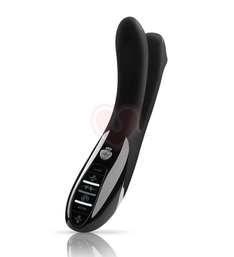 Вибратор с электростимуляцией Mystim Tingling Apart Black Edition фото 1