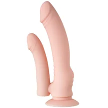 Реалистичный вибратор для двойного проникновения ToyFa A-Toys