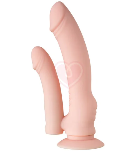 Реалистичный вибратор для двойного проникновения ToyFa A-Toys фото 1