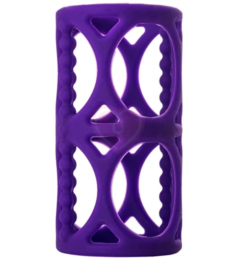 Стимулирующая насадка ToyFa A-Toys фиолетовая фото 1