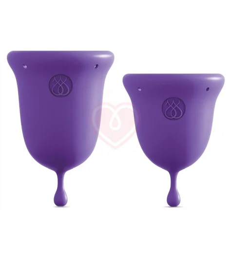 Менструальные чаши Jimmyjane фиолетовые фото 1