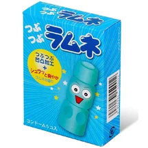 Презервативы рельефные Sagami Studded Lemonade со вкусом лимонада 5 шт