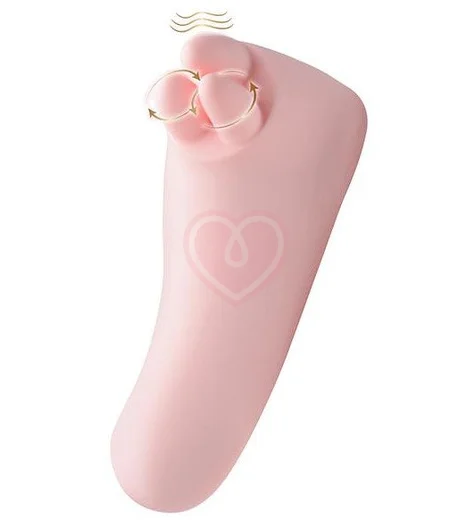 Клиторальный стимулятор Vibrassage Fondle Inmi розовый фото 1