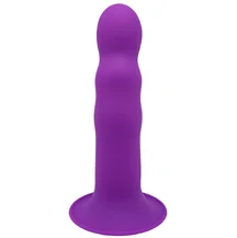 Фаллоимитатор на присоске Hitsens 3 фиолетовый