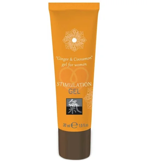Возбуждающий гель для женщин Shiatsu Stimulation Gel Имбирь и корица 30 мл фото 1