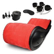 Надувная секс-софа для БДСМ-игр с фиксацией