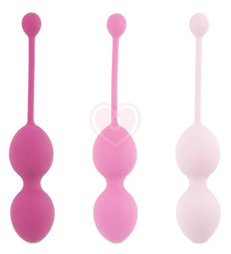 Набор из 3 вагинальных шариков FemmeFit Advanced Pelvic Muscle Training Set фото 1