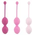 Набор из 3 вагинальных шариков FemmeFit Advanced Pelvic Muscle Training Set фото 1