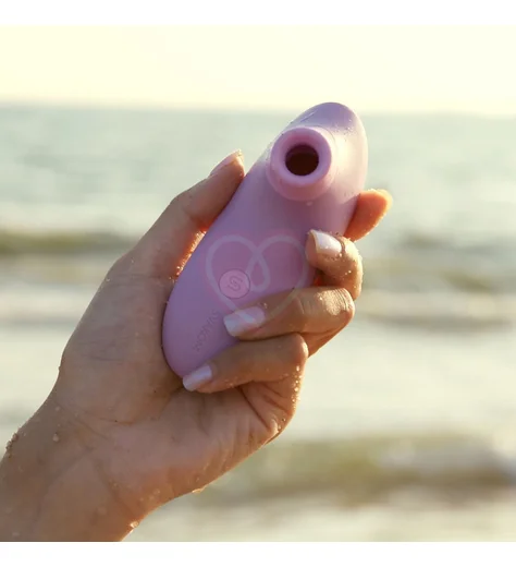 Мембранно-волновой клиторальный стимулятор Svakom Pulse Lite Neo с приложением сиреневый фото 5