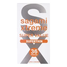 Ультратонкие презервативы Sagami Xtreme Superthin 004 36 шт