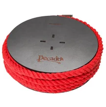 Хлопковая веревка для шибари на катушке Pecado BDSM 10 метров красная