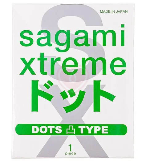 Утончённые рельефные презервативы Sagami Xtreme Type-E 1 шт фото 1