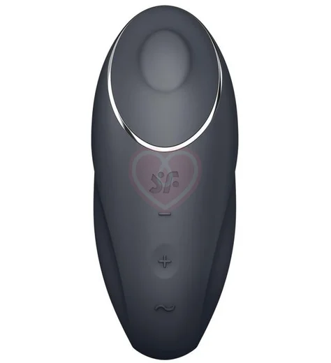 Клиторальный вибратор с функцией жидкого воздуха Tap Climax 1 серый фото 1