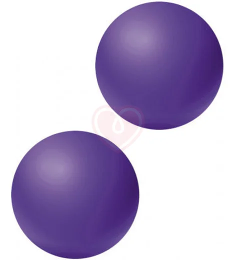 Вагинальные шарики без сцепки Emotions Lexy Large 3 см фиолетовые фото 1