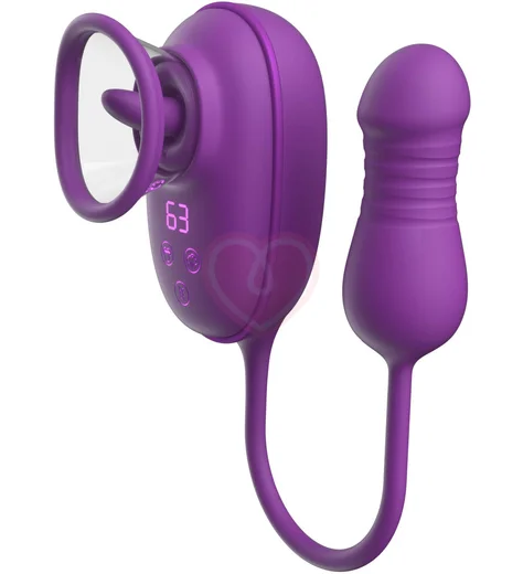 Вакуумный стимулятор клитора Amovibe Nebula Orbit с ротацией и вибрацией фото 1