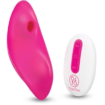 Вакуумно-волновой вибростимулятор Suck n'Go розовый