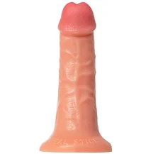 Реалистичный фаллоимитатор на присоске RealStick Caliber 16-4 телесный
