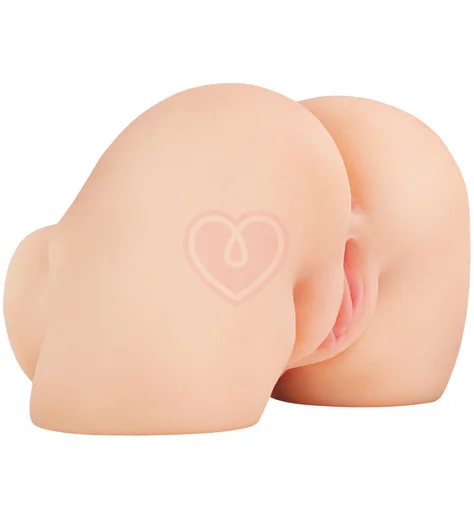 Вибромастурбатор с двумя отверстиями Shake That Ass фото 1