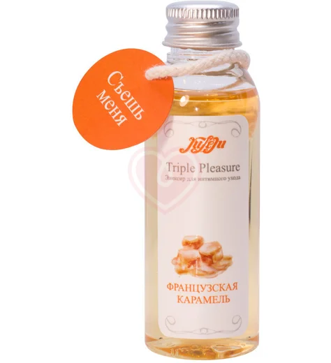 Эликсир для орального секса Juleju Triple Pleasure Французская карамель 65 г фото 1