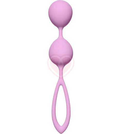 Вагинальные шарики Love Story Diaries of a Geisha Sweet Kiss розовые фото 1