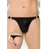 Стринги мужские на застёжке чёрные фото 1