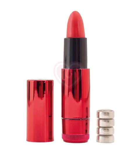 Вибратор Kiss Me Помада красная фото 1