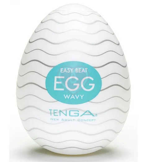 Мастурбатор яйцо Tenga Egg Wavy фото 1
