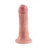 Фаллоимитатор на присоске King Cock 17 см телесный фото 1