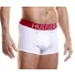Белые мужские боксёры Hustler на широкой резинке из микрофибры фото 1