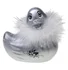 Вибромассажёр уточка I Rub My Duckie 2.0 Silver Travel Size серебряная фото 1