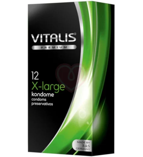 Презервативы увеличенного размера Vitalis Premium X-Large 12 шт фото 1