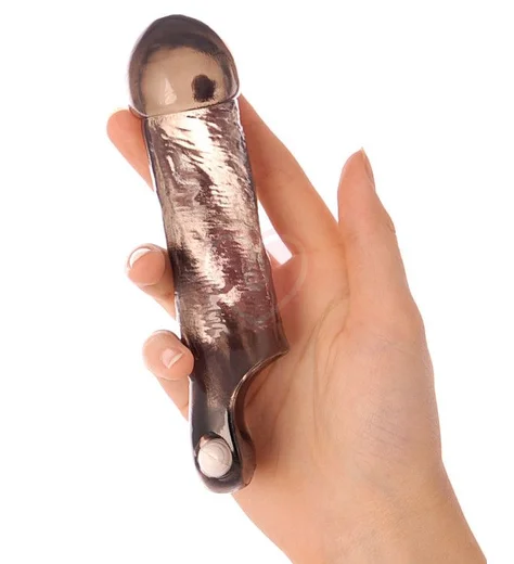 Насадка с вибрацией ToyFa Xlover чёрная фото 5