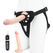 Пояс для страпона с двумя насадками Strap On Pegging Set