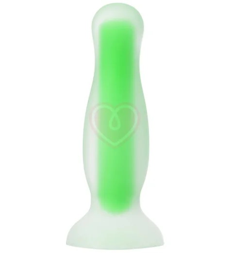 Светящаяся в темноте анальная пробка Beyond Victor Glow 9 см фото 1