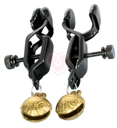 Зажимы для сосков с колокольчиками ToyFa Theatre фото 1