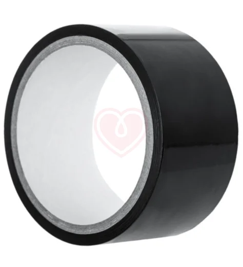 Бондажный скотч ToyFa Theatre 15 м чёрный фото 1