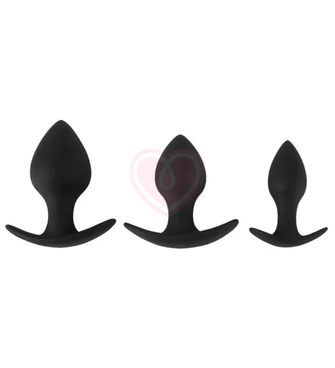 Набор анальных пробок Black Velvets Anal Trainer Set фото 1