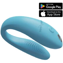 Вибратор для пар We-Vibe Sync Go голубой