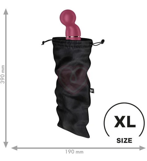 Мешочек для хранения вибратора Satisfyer Treasure Bag XL черный фото 1