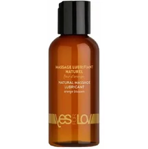 Органический массажный лубрикант YESforLOV Natural с ароматом цветка апельсина 100 мл