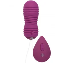 Вагинальные шарики с вибрацией и циркуляцией Take it Easy Ray фиолетовые