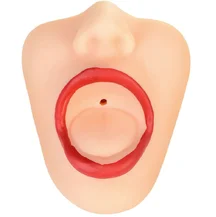 Мастурбатор-ротик с язычком Toyfa Juicy Pussy Juicy Lips