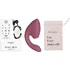 Вибратор с вакуумно-волновой стимуляцией клитора Womanizer Next Duo розовый фото 16