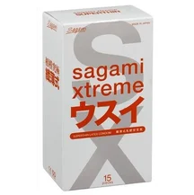 Ультратонкие презервативы Sagami Xtreme Superthin 004 15 шт